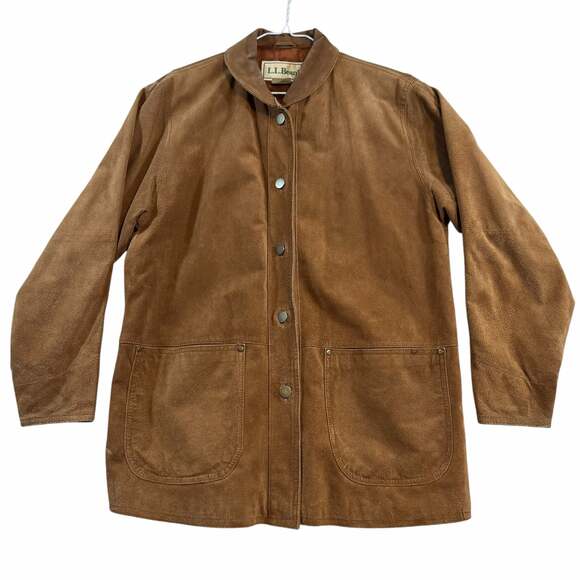 L.L.Bean Jackets & Blazers - No Longer Available Vintage L.L.Bean Women's Pig Suede Leather Field Jacket